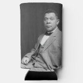 Booker Taliaferro Washington：ブラックエデュケーター スリム缶クーラー (裏面)