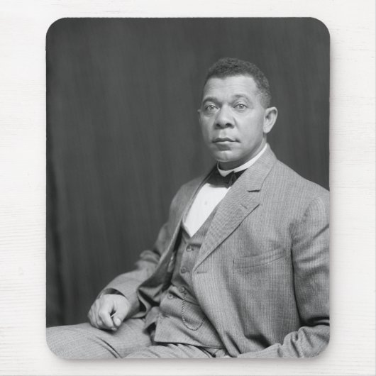 Booker Taliaferro Washington：ブラックエデュケーター マウスパッド (正面)