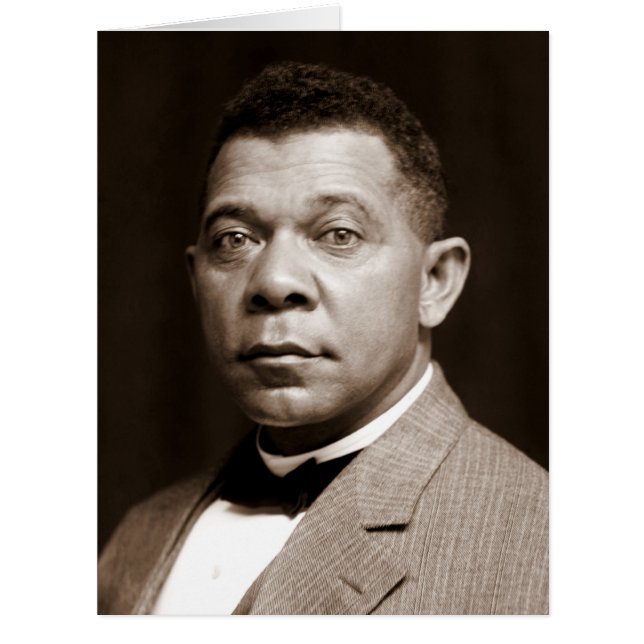 Booker Washington：アフリカ系アメリカ人の教育者 (正面)