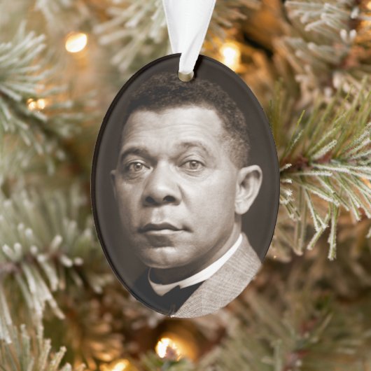 Booker Washington：アフリカ系アメリカ人の教育者 オーナメント (ツリー)