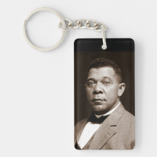 Booker Washington：アフリカ系アメリカ人の教育者 キーホルダー