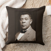 Booker Washington：アフリカ系アメリカ人の教育者 クッション (ブランケット)