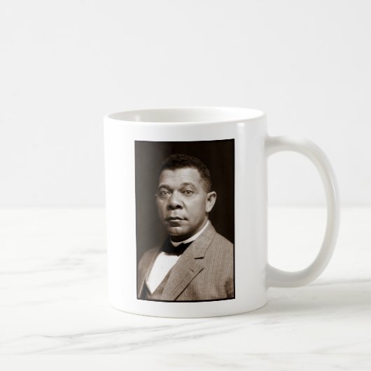 Booker Washington：アフリカ系アメリカ人の教育者 コーヒーマグカップ (右)