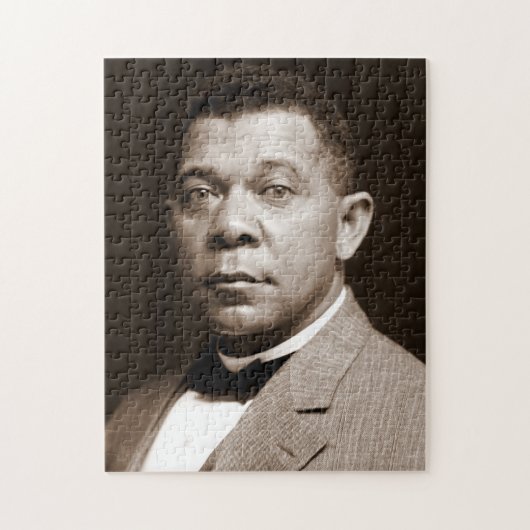 Booker Washington：アフリカ系アメリカ人の教育者 ジグソーパズル (縦)