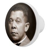 Booker Washington：アフリカ系アメリカ人の教育者 セラミックノブ (右)