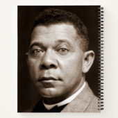 Booker Washington:アフリカ系アメリカ人の教育者 ノートブック (裏面)