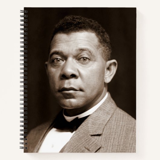 Booker Washington:アフリカ系アメリカ人の教育者 ノートブック (正面)