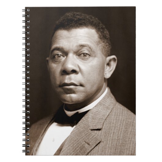 Booker Washington：アフリカ系アメリカ人の教育者 ノートブック (正面)