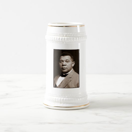 Booker Washington：アフリカ系アメリカ人の教育者 ビールジョッキ (中央)