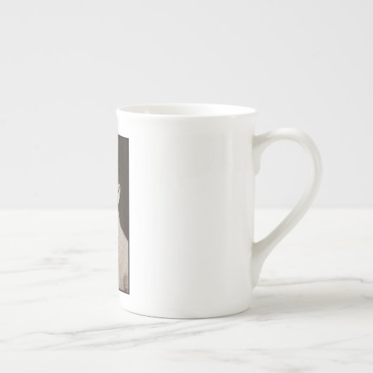 Booker Washington:アフリカ系アメリカ人の教育者 ボーンチャイナマグカップ (右)