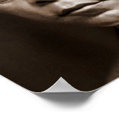 Booker Washington：アフリカ系アメリカ人の教育者 ポスター (角)