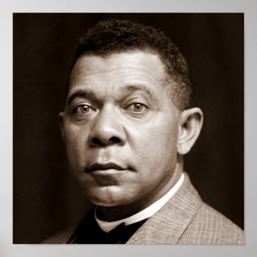 Booker Washington：アフリカ系アメリカ人の教育者 ポスター (正面)