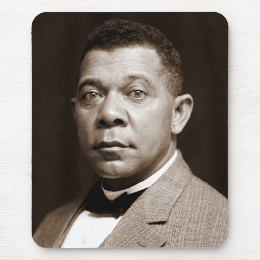 Booker Washington：アフリカ系アメリカ人の教育者 マウスパッド (正面)