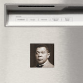 Booker Washington：アフリカ系アメリカ人の教育者 マグネット (インサイチュ (食洗機))