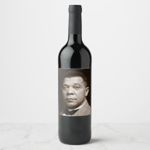 Booker Washington:アフリカ系アメリカ人の教育者 ワインラベル