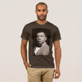 Booker Washington：アフリカ系アメリカ人の教育者 Tシャツ (正面フル)