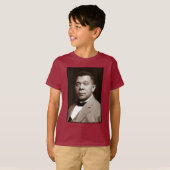 Booker Washington:アフリカ系アメリカ人の教育者 Tシャツ (正面フル)