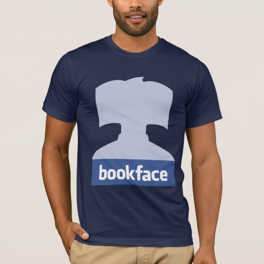bookface tシャツ (正面)