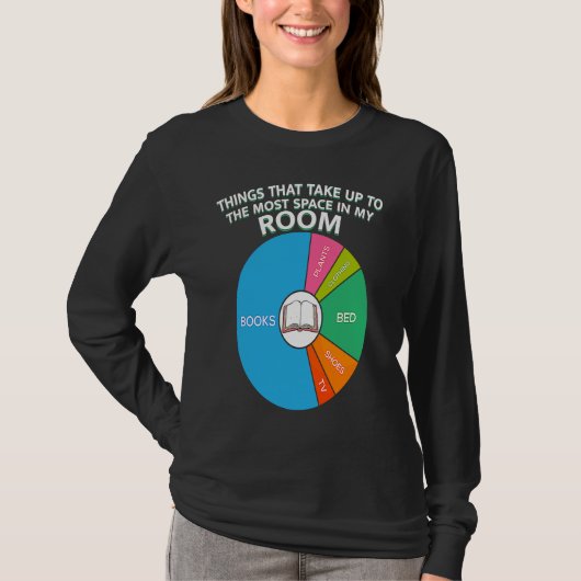Bookfriend Quotes Funny for Bookworms Tシャツ (正面)