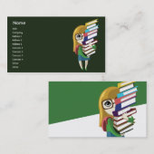 Bookgirl -ビジネス 名刺 (正面/裏面)