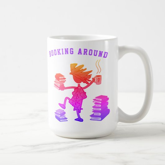 Booking Ambreのまわりに Colors Joyful Mag コーヒーマグカップ (右)