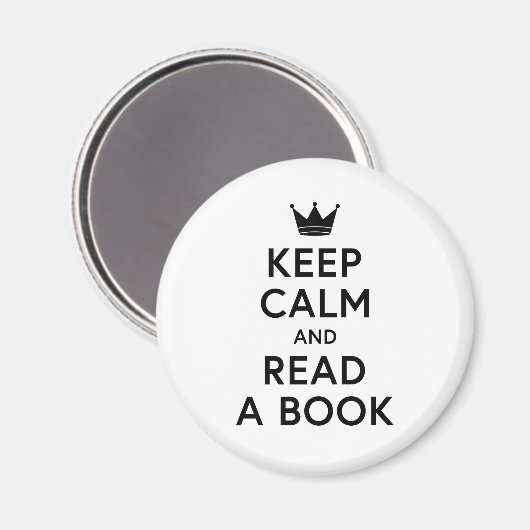 Bookish 保 Calmと読 A Book マグネット (正面/裏面)