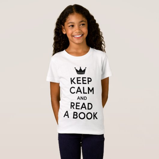 Bookish 保 Calmと読 A Book Tシャツ (正面フル)