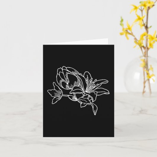 Bookish Bookworm Store (2 Sided) You Do Not Yield  カード (黄色い花)