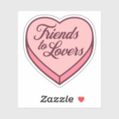 Bookish Candyハート – 恋人たちへ シール (シート)