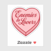 Bookish Candyハート – 恋人への敵 シール (シート)