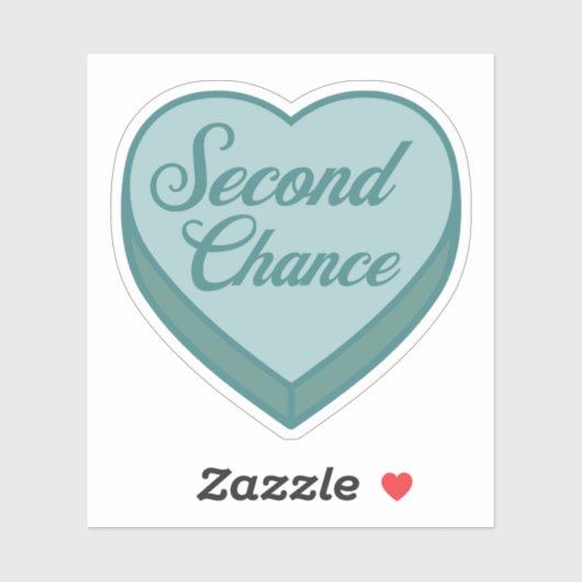 Bookish Candyハート- Second Chance シール (シート)