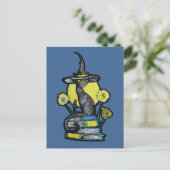 Bookish Cat Witch                                  ポストカード (スタンド正面)