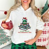 Bookish Christmas Readin Around the Christmas Tree パーカ
