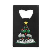 Bookish Christmas Tree III クレジットカード栓抜き (裏面)