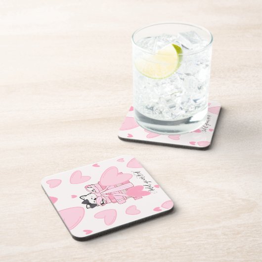 Bookish Drink Coaster コースター (右側)