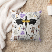 Bookish Fourth Wing Throw Cushion クッション (ブランケット)