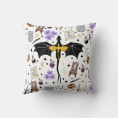 Bookish Fourth Wing Throw Cushion クッション (裏面)