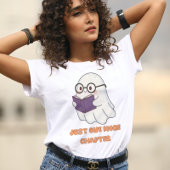 Bookish Ghost Halloween Cozy Reading Spirit スウェットシャツ