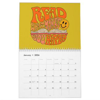 Bookish Illustrated Calendar カレンダー