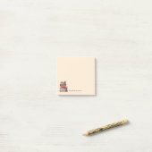 Bookish Personalized Custom Name ポストイット (デスク上)
