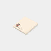 Bookish Personalized Custom Name ポストイット (アングル)