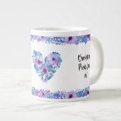 Bookish Problems Mug #1 - Too Many Books ジャンボコーヒーマグカップ (正面右)