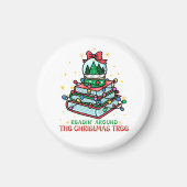 Bookish Reading Around the Christmas Tree  マグネット (正面)