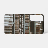 Bookish vintage phone case samsung galaxyケース (裏面横)