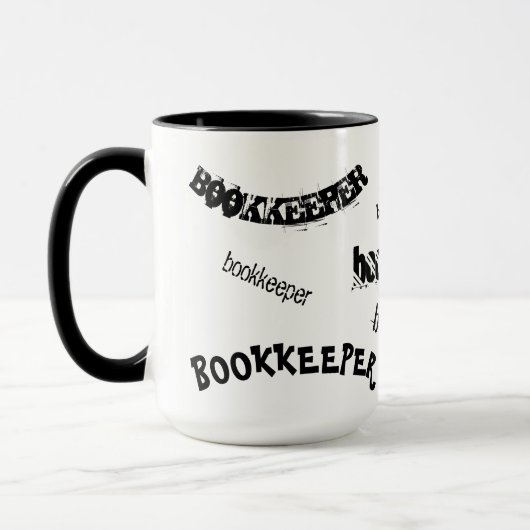 "BoOkKeEpEr"マグカップ マグカップ (左)
