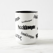 "BoOkKeEpEr"マグカップ マグカップ (中央)