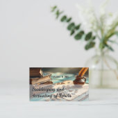 Bookkeeper QR 名刺 (スタンド正面)