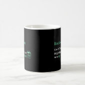 Bookkeeping Art Organizing Spreadsheet Mug コーヒーマグカップ (中央)
