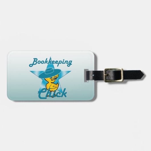 Bookkeeping Chick #7 ラゲッジタグ (正面横)