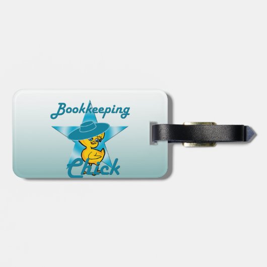 Bookkeeping Chick #7 ラゲッジタグ (裏面横)